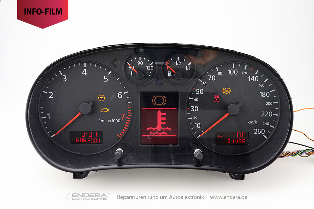 Analoganzeigen Reparatur Audi A3 8L