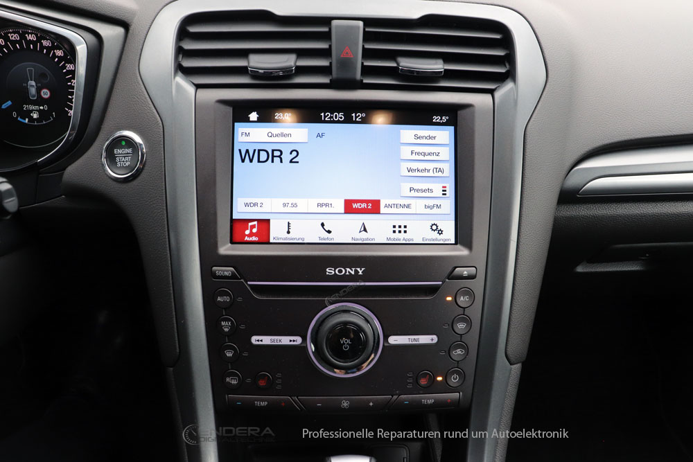 Navigation Reparatur Ford Mondeo MK5