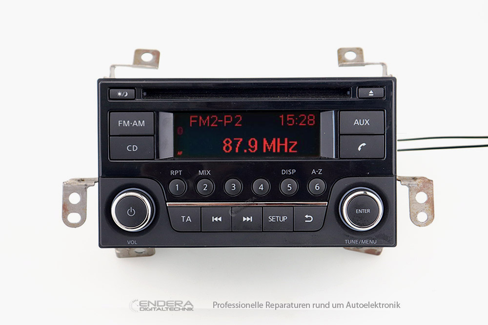 Radio Displayfehler Reparatur Nissan Juke