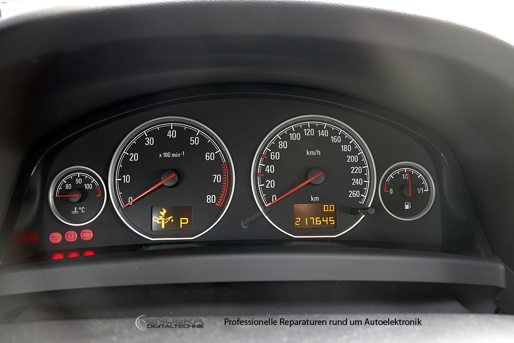 Analoganzeigen Reparatur Opel Vectra C