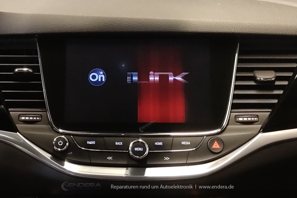 Navigation Display Reparatur Opel Astra K