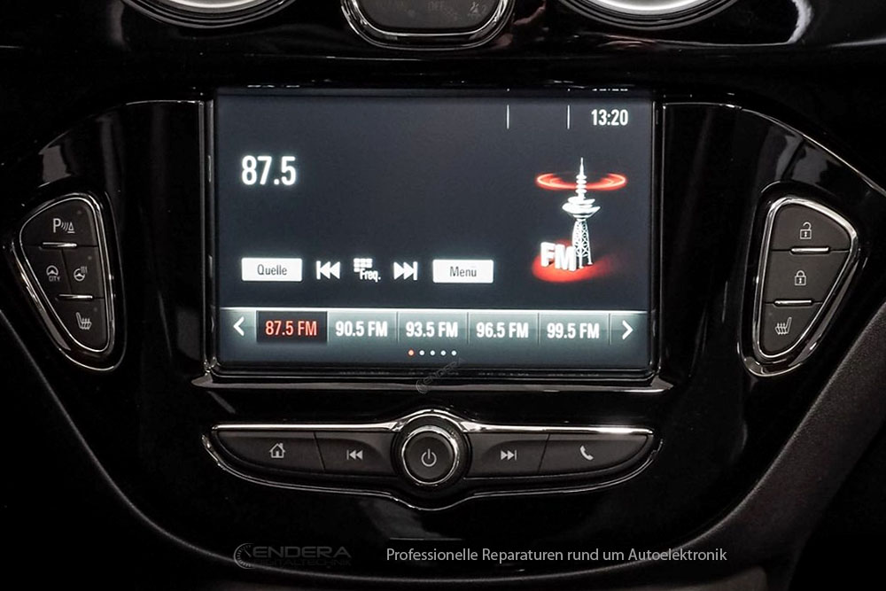 Navigation Reparatur Opel Adam